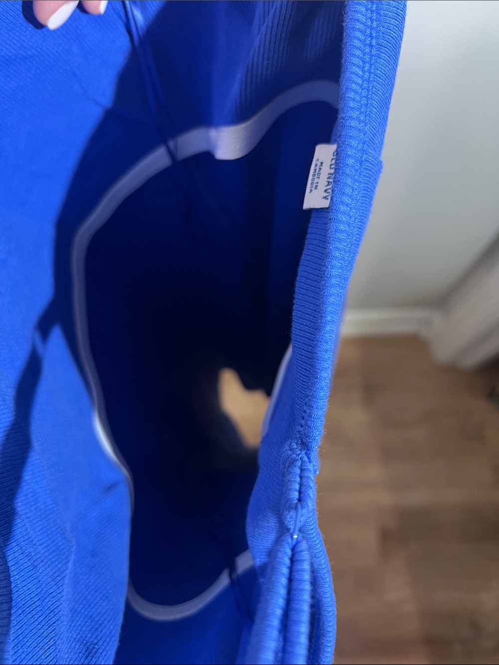 Old Navy Royal Blue Slip Midi Dress - Picture 4 of 4